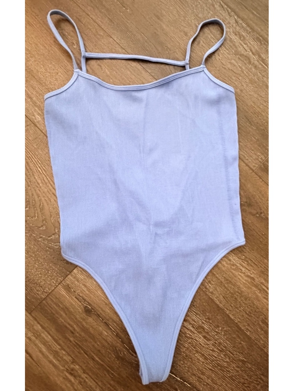 Free People- FP Movement x The Class Free Throw Bodysuit, Light Blue size Large